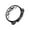 Black, variant on erfcxs UltraSlim Electroplate Transparent TPU Case Cover For Garmin Forerunner 245/245M