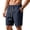 Navy, variant on Hurxie Men's Casual Shorts 7 Inch Elastic Waist Drawstring Lightweight Summer Beach Shorts with Pockets Gray,XL