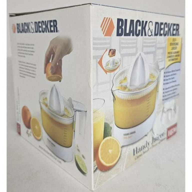 Black & Decker Handy Juicer Citrus Juicer Electric Automatic HJ30 FREE  SHIPPING