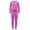 Purple, variant on Girls 4-16 2-Piece Thermal Underwear Set