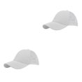 thumbnail image 1 of Qarigey Gorra De Béisbol Con Estilo Y Cómoda - Correa Ajustable Y Gorra De Béisbol Con Protección Solar Mujer CC636-11blanco CC636-11blanco 2Conjunto, 1 of 6