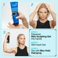 thumbnail image 3 of Redken Max Sculpting Gel For All Hair Types - Provides Body & High Shine Finish With Long-Lasting Shape Memory, Flake-Free Control, 3 of 6