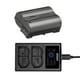 thumbnail image 1 of Paquete de baterías Nikon EN-EL15c con cargador LCD dual USB-C, 1 of 6
