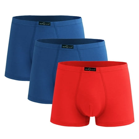 Just Released Men s Cotton Underwear  Mid Waist  Breathable  Comfortable Shorts Waistband  Loose Fit  Soft Material  For Daily Wear  Quick Dry  Seamless  Lightweight  Plus Size T-Shirt