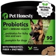 thumbnail image 1 of Probióticos Pet Honesty para perros, apoyo para la diarrea y el intestino, 90 unidades, 1 of 8