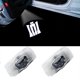 thumbnail image 1 of Compatible con 2 piezas de luz de bienvenida para Toyota Luz de bienvenida Camry Highlanda Prado Prius Senna Luz de proyección láser LED Logo Luz de la puerta del automóvil Luz de piso - dontodent Kuyhfg Sin marca, 1 of 2