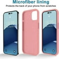 thumbnail image 6 of Entronix Silicone Soft Case Designed for iPhone 14 Pro Max, Shockproof Durable Slim Fit, Pink, 6 of 6