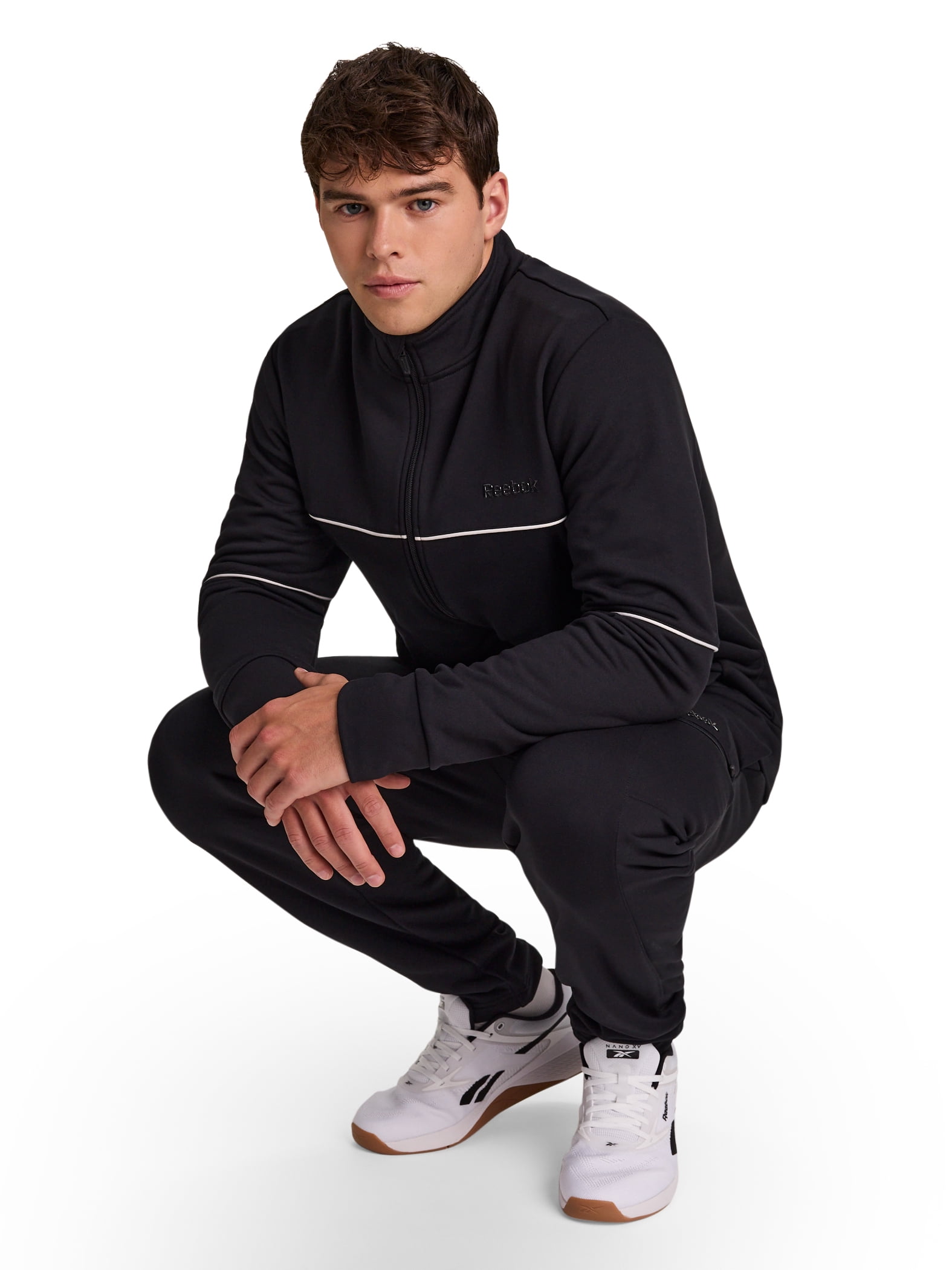 Reebok Men's and Big Men's Terry Tapered Pant, Sizes XS-5XL