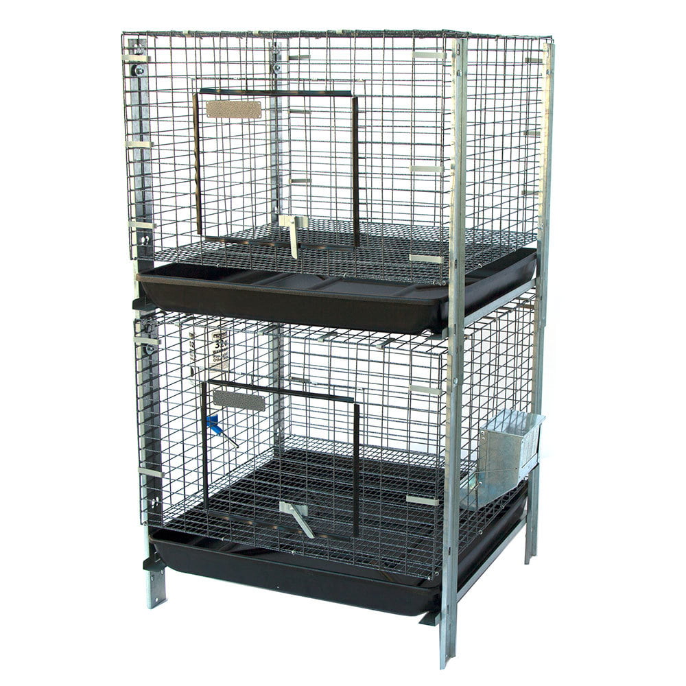 stackable bunny cages