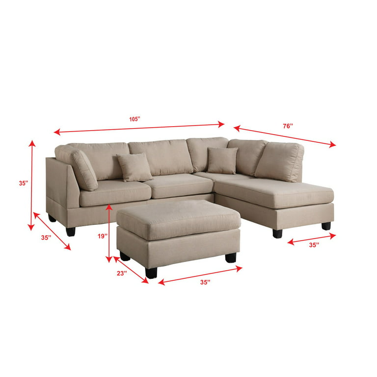 Bobkona Sectional Sofa Assembly Instructions | Baci Living Room
