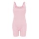thumbnail image 4 of ICHUANYI ClearanceSpring And Summer Tight Waistband Sleeveless Neck Short Jumpsuit(Pink, M) ICHUANYI WER20232080504612, 4 of 6