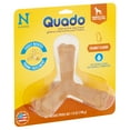 thumbnail image 3 of N-Bone® Quado® Dried Interactive Dog Chews, Peanut Flavor, Ginormous, Large, 1ct, 6.8oz - Natural, Edible, 100% Digestible Dog Chews Alternative to Plastic Toys - for Large Dogs, 3 of 20