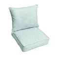 thumbnail image 3 of Sorra Home  Griffen Snowy Indoor/Outdoor Corded Deep Seating Pillow and Cushion Chair Set 27 x 23 x 5 - Griffen Snowy, 3 of 5