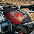 thumbnail image 2 of Uorisanigo Waterproof ATV Seat Cover Canadian Maple Leaf Print Dirt Bike Seats Cushion Cover for Polaris Scrambler 400 500 850 1000 & Polaris Sportsman 570 450 850 Accessories for Women Men, 2 of 7