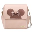 thumbnail image 1 of Bolsa de pañales Petunia Pickle Bottom Mochila cuadrada rosa, 1 of 5