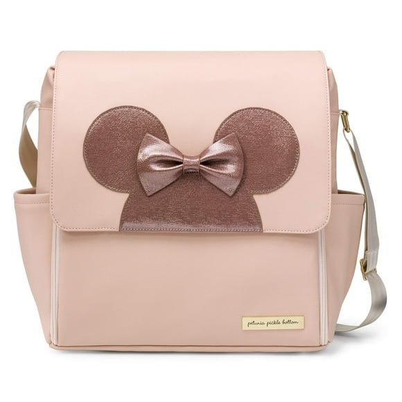 Bolsa de pañales Petunia Pickle Bottom Mochila cuadrada rosa