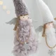 thumbnail image 4 of Adornos navideños de muñeco de ángel, decoraciones navideñas para el hogar, guirnaldas, decoración del árbol de Navidad, Navidad 2022, Año Nuevo 2023, 4 of 5