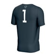 thumbnail image 3 of Youth GameDay Greats #1 Navy Howard Bison Lightweight Soccer Fashion Jersey, 3 of 4