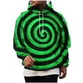 thumbnail image 2 of Kakii Cool Pullover Hoodie Novelty Graphic Hooded Sweatshirt Hoodies for Men, 2 of 5