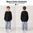 thumbnail image 7 of Boys Long Sleeve T Shirts Kids 5 Pack Cotton Crew Neck Tops Soft Toddler Clothes For 3T-12, 7 of 7