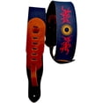 thumbnail image 1 of Correa para guitarra Strap o Tahali para guitarra acústica, bajo eléctrico, guitarra eléctrica Kidam  Elegance XL Sol rojo/amarillo, 1 of 4