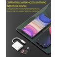 thumbnail image 6 of SD Card Reader Lightning(3in1)for iPhone 14 13 Pro Max Micro SD Memory Digital Camera Accessories for Apple MFi Certified Adapter for iPad Transfer TF Flash Drive Stick Cable Photo Storage Charging, 6 of 7