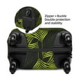 thumbnail image 4 of Daiia Tropical Palm Leaves Fern Leaf Luggage Cover, Thickened Washable Travel Luggage Covers, Elastic Unique Baggage Covers for 18-20 inch Luggage-Medium, 4 of 9