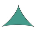 thumbnail image 3 of Christmas Savings Clearance! Cbcbtwo Sun Shade Sail, 13' x 13' x 13' Triangle Canopy Sun Shade Sail, UV Block Green Sunshade for Patio Backyard Lawn Garden Swimming Pools Outdoor Activities, 3 of 6