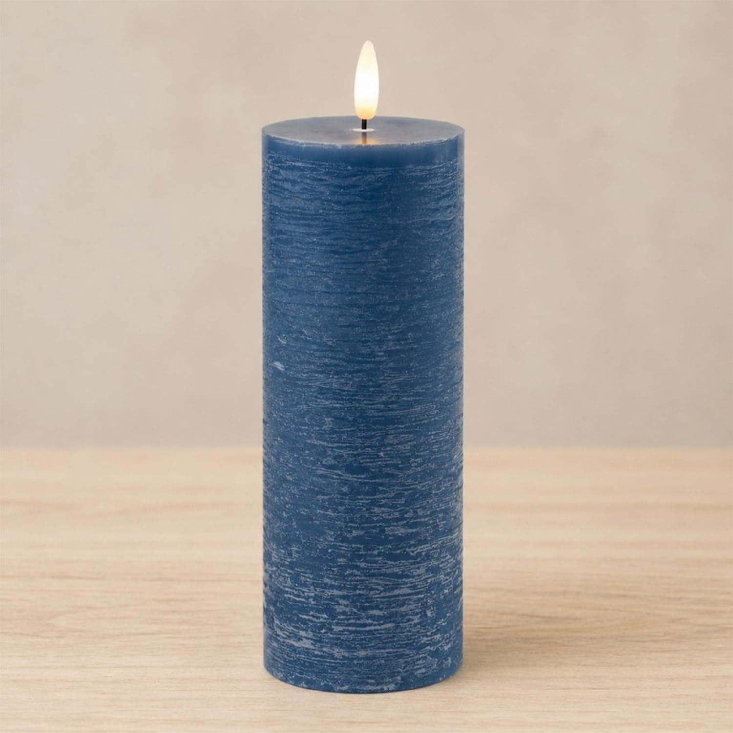 Melrose FIA Wick Candle Blue 3 Inch x 8 Inch 1 Count
