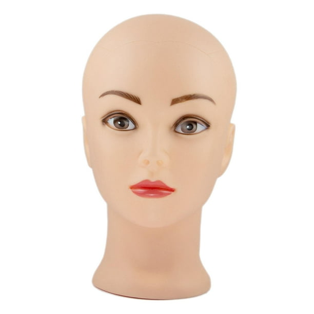 Cabeza de maniquí realista, cabeza de peluca de espuma, soporte para auriculares, soporte para postizo, muñeca Mujer