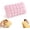 Pink, variant on Cooling Marshmallow-Soft Pillow for Adults, Quilted Cool-Touch Bed Pillow, Soft Cloud-Like Fluffy Pillow for Sleeping, Bedroom, Side and Back Sleepers (Brown-2pcs)