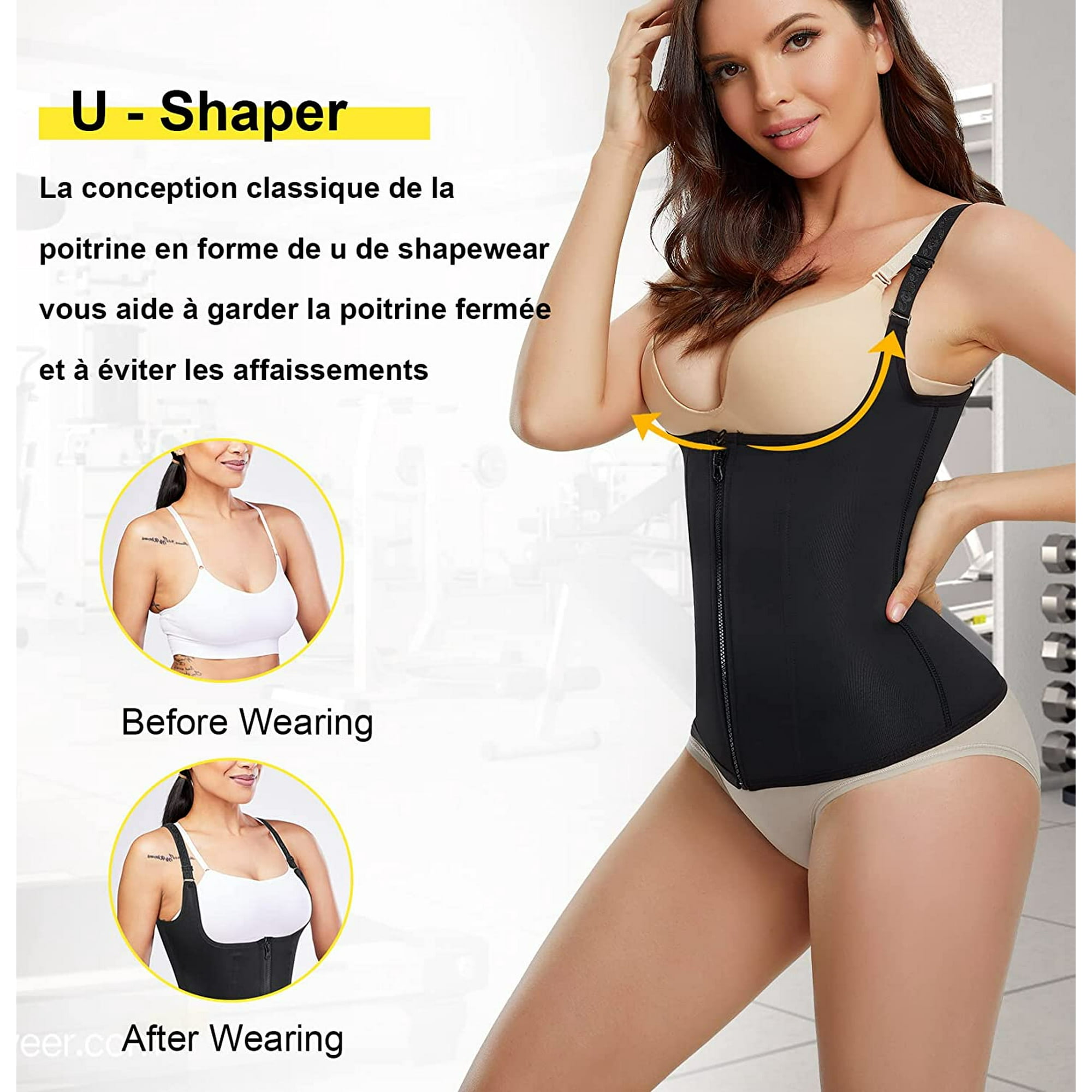 Femmes Ceinture Minceur Ventre Plat Taille Shaper Training Corset Minceur Corps Sculpture Walmart