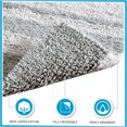 thumbnail image 5 of JERFIT Reversible Cotton Bath Rug, Ultra Absorbent Machine Washable Non-Slip Spa Bathroom Mat with Textured Massage for Bedroom, Taupe, 5 of 8