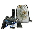 thumbnail image 3 of 13.5 x 16.5 Inch Waterproof Drawstring Backpack with Shoe Compartment – Lightweight Dry Wet Separation Gym Bag for Men Women & Teens, 3 of 5