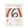 thumbnail image 6 of Modern Moments by Gerber Baby Boy Milestone Blanket & Frame Set, 2-Piece, Ivory Safari, 6 of 7