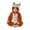 Brown-A, variant on UACY Cute Animals Bodysuit Baby Halloween Fleece Jumpsuit Toddler Boys Girls Fuzzy Flannel Romper Zip Up (Black, 3-6 Months)
