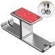 thumbnail image 3 of Soporte para auriculares, soporte para auriculares, gancho para colgar, adhesivo adhesivo de aluminio debajo del escritorio Dual, 3 of 5