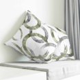 thumbnail image 3 of Sage Green Grey Pillow Covers 26x26 Inch Decorative Throw Pillow Cover, Geometric Circle Modern Abstract Simple Art Sofa Pillowcases Accent Cushion Case Home Decor Bedroom Living Room, 3 of 6