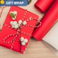 thumbnail image 2 of Papel de regalo Donyang rojo 38x2740 cm (8 m) para Navidad, 2 of 7