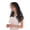 A, variant on Elegant Black and White Arc-Shaped Wedding Veil - Insect-Proof Breathable Gauze Scarf for Brides
