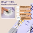 thumbnail image 3 of Premium 8-in-1 Abs And Push-up Exercise Board, Pilates Board, Folding Body Board,(Purple), 3 of 7