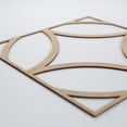 thumbnail image 4 of Ekena Millwork 23 3/8"W x 23 3/8"H x 1/4"T Large Crosby Decorative Fretwork Wood Wall Panels, Birch, 4 of 14