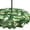 Swaying Palms Green, variant on Rectangle Outdoor Tablecloth with Zipper Umbrella Hole, Water-Repellent 60 x 84 Inch Patio Table Cover for Picnic, Garden, Backyard Dining, Tropical Leaf Green