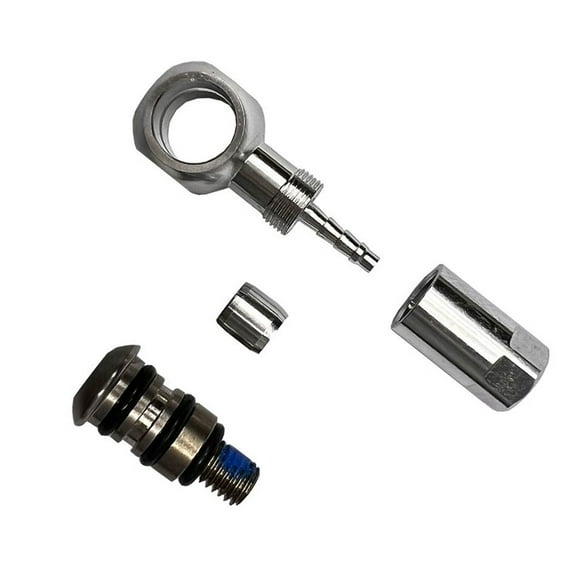 CAIJIEXI Disc Brake Hose Adapter Banjo Fitting and D8M5 Bolt for Xod for Goodtaste Brake