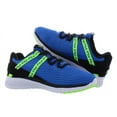 thumbnail image 3 of Fila Turbosector Boys Shoes Size 2, Color: Blue/Lime, 3 of 4