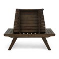 thumbnail image 2 of Durable Outdoor Club Chair of Acacia Wood / Wide Seat for Drink Setting, 2 of 6