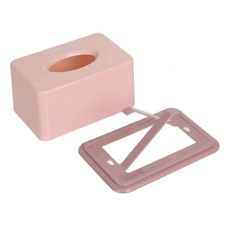 Tissue Box Runde Tissue Box für Home Office Auto Multifunktionale  Praktische Tissue Box Whit