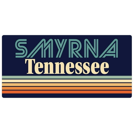 

Smyrna Tennessee 5 x 2.5-Inch Fridge Magnet Retro Design