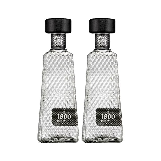 Pack 2 Tequila 1800 Cristalino 700ml
