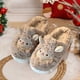 thumbnail image 4 of Zapatillas antideslizantes de animales de dibujos animados, pantuflas mullidas de muy buen gusto para hombres y mujeres, 4 of 9